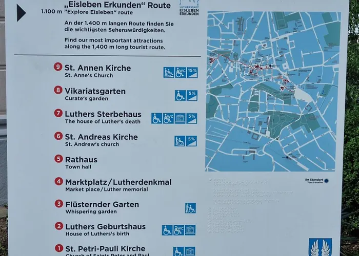 아파트 Mit Ausblick In Wimmelburg